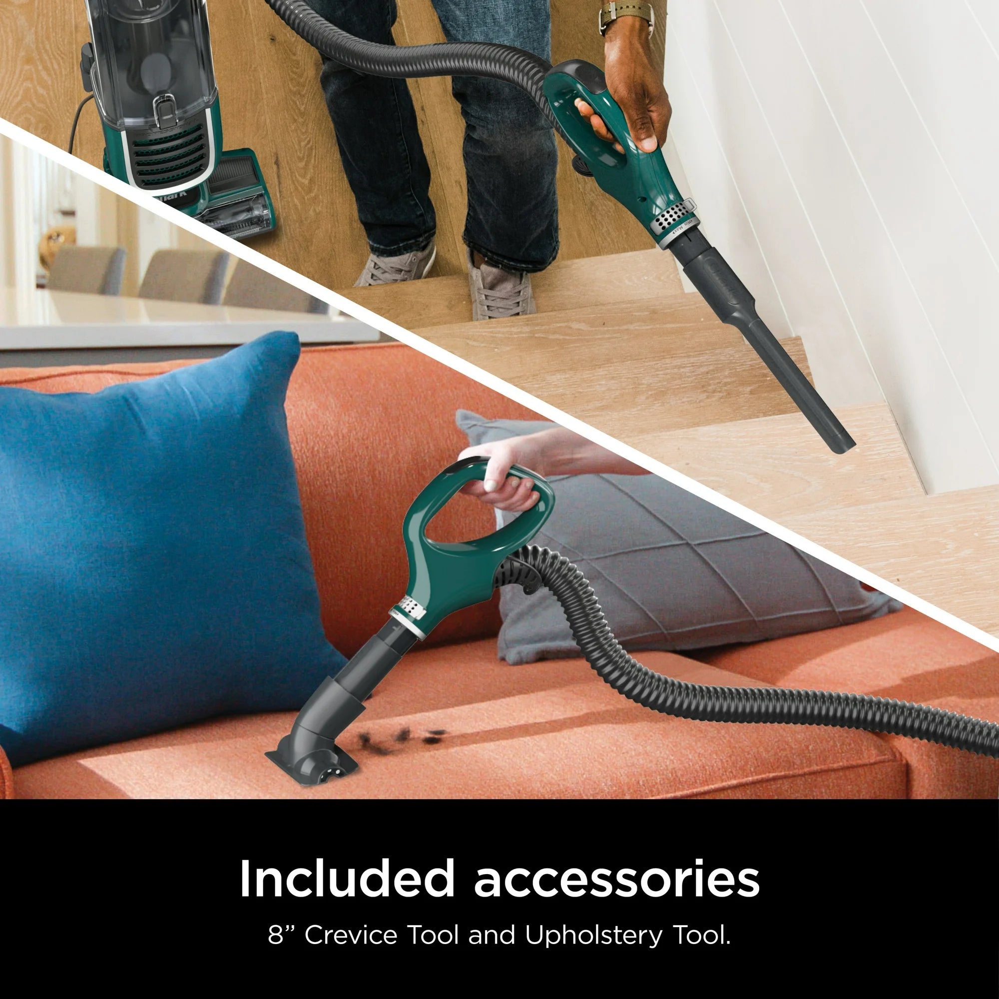 Shark Navigator Swivel Pro Plus Upright Vacuum, Pet Friendly, XL Dustcup, Bristle Brushroll, NV250 Emerald