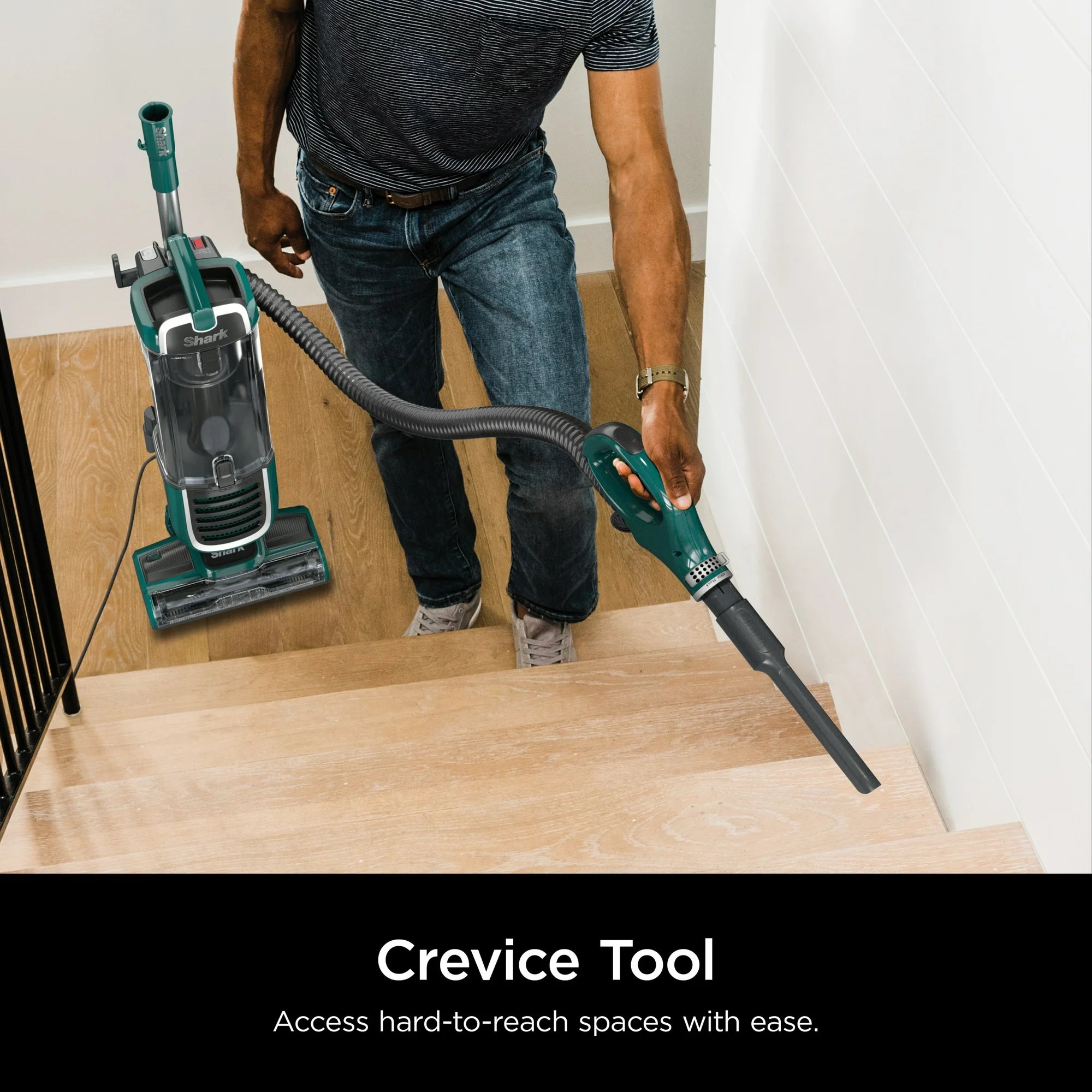 Shark Navigator Swivel Pro Plus Upright Vacuum, Pet Friendly, XL Dustcup, Bristle Brushroll, NV250 Emerald