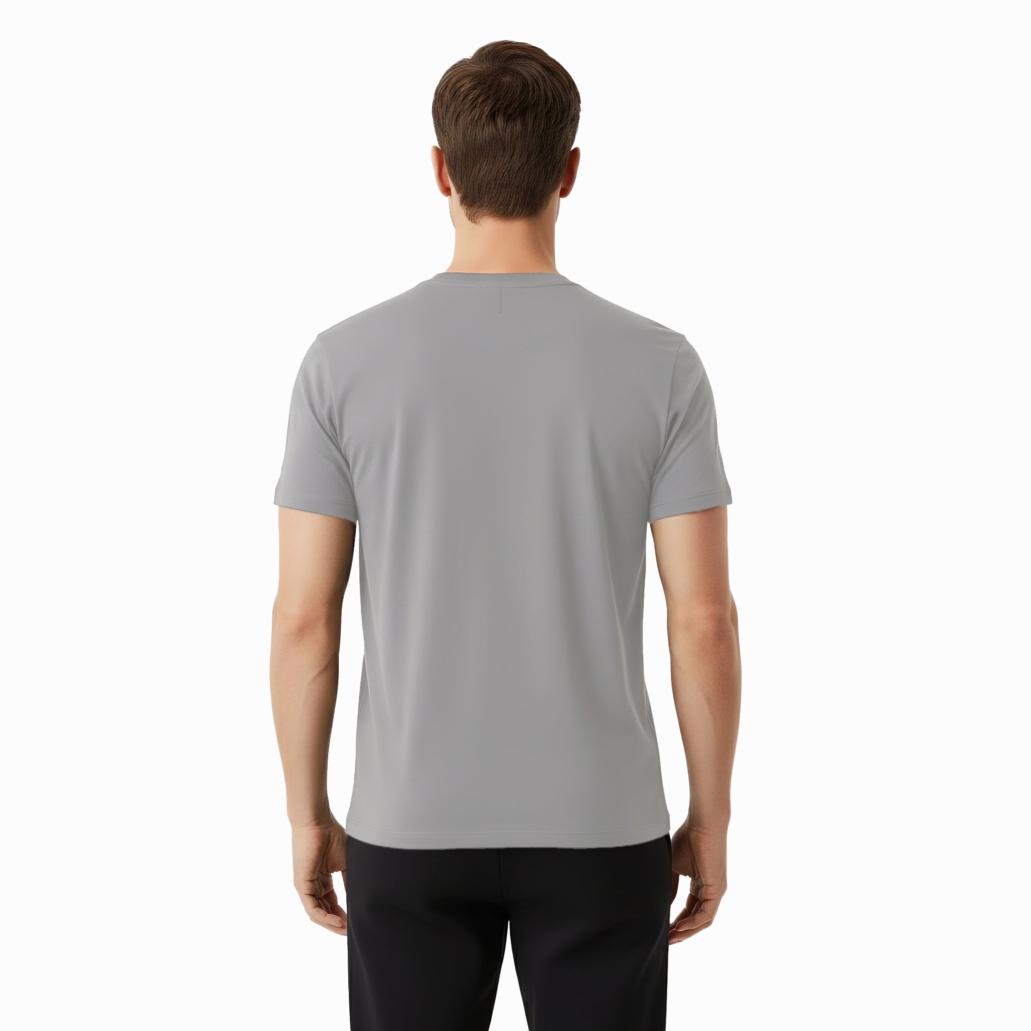 Elijah Grey Short Sleeve Crew