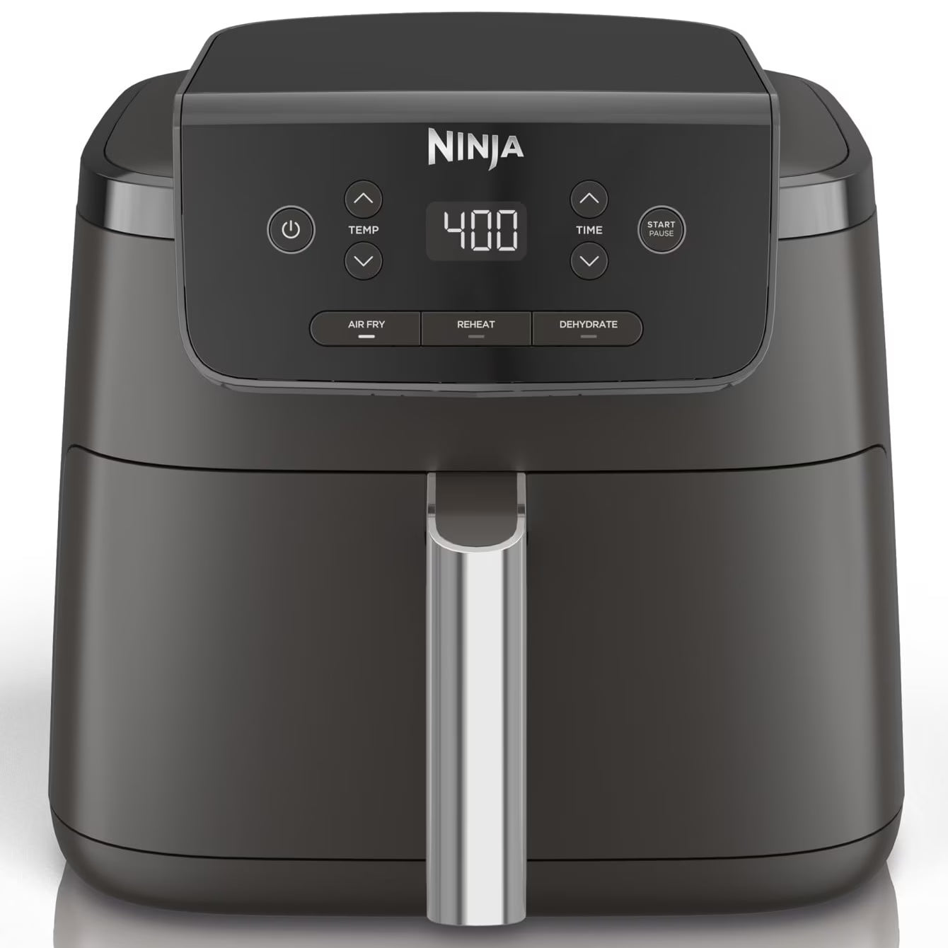 Ninja Pro 3-in-1 Air Fryer, XL 5-Qt Basket, 3 Functions, Air Crisp Technology, Non-Stick, Crisper Plate, AF140 Black